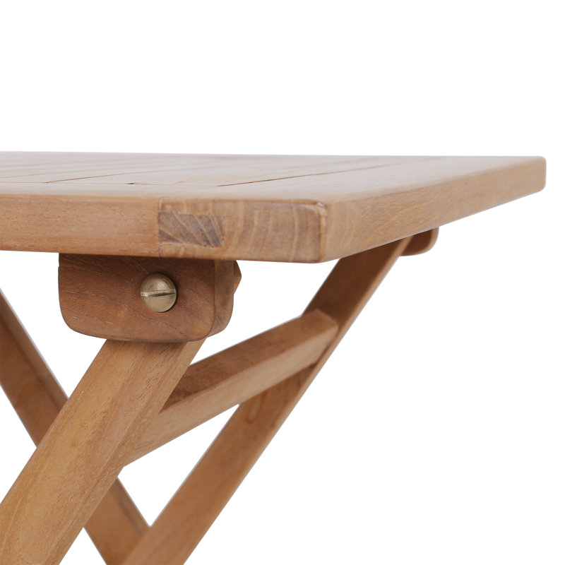 Anagnost 18" Teak Side Table Outdoor Table