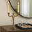 Modern Sculptural Taper Candle Hodler for Tabletop Decoration - Decorative Metal Candlestick Holder for Home Decor - Gold & Metallic-158836590