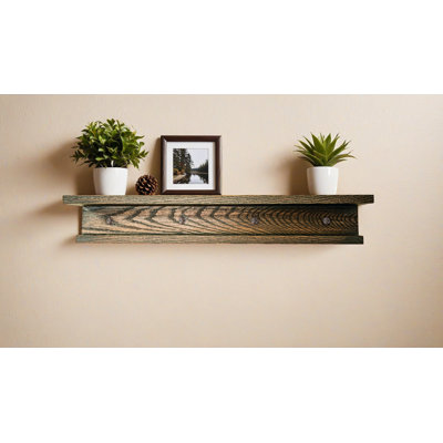Rayne 3 Piece Oak Shelves With Hooks