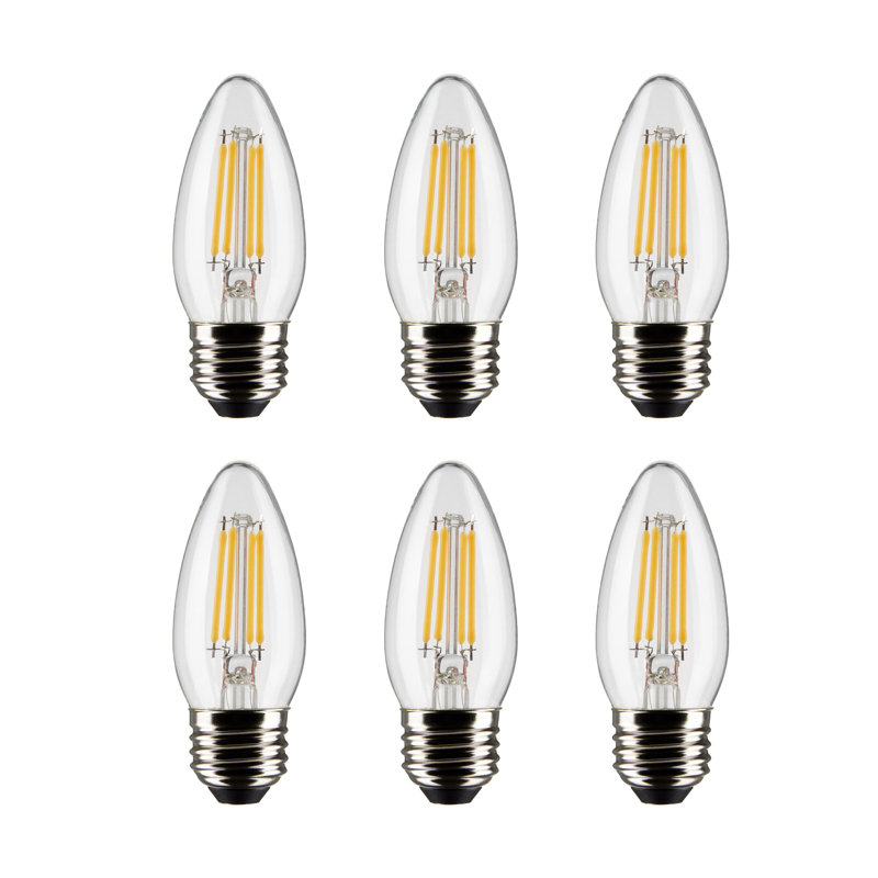 B11 LED, Dimmable Light Bulb, E26/Medium (Standard) Base, 2700K, 4 W, 350 Lumens