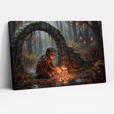 Impression sur toile, personnage fantastique