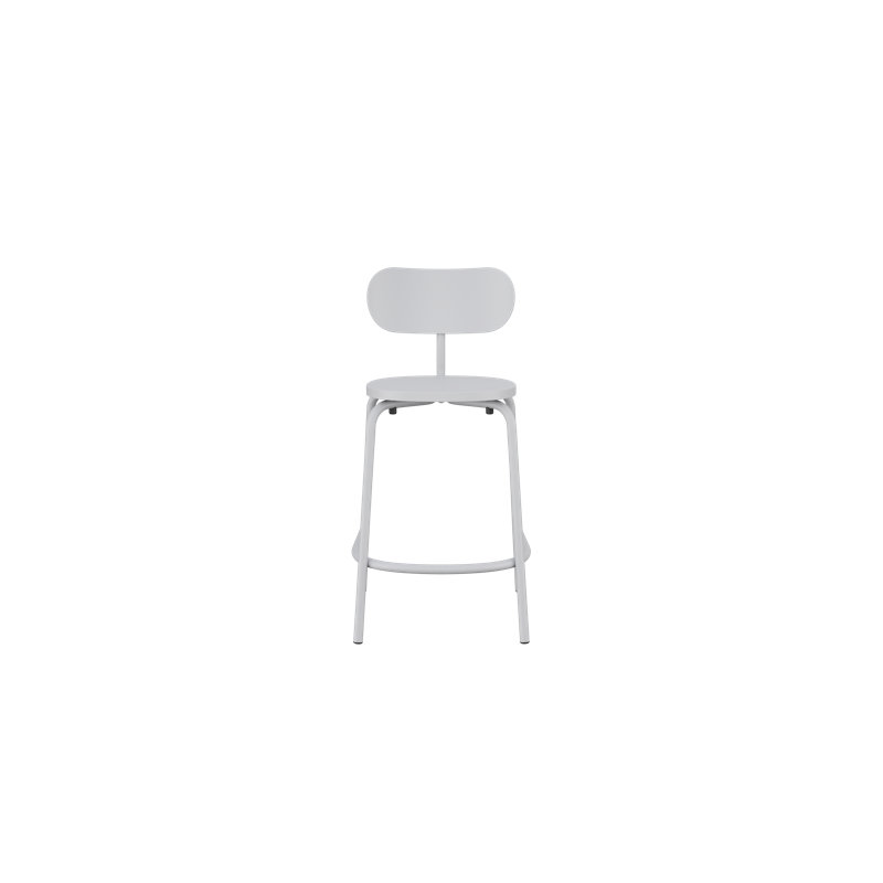 Tabouret de comptoir Kahmiah - noir graphite, Blanc pur, Counter Stool (26 Seat Height)