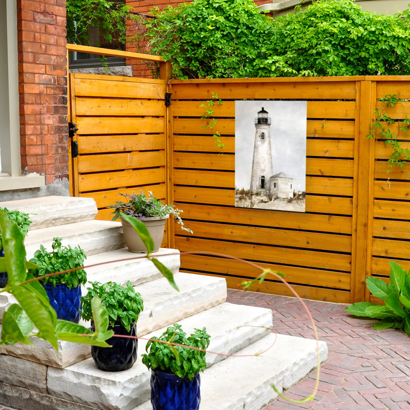 Décoration murale d'extérieur Adianey, L 22 po x H 32 po