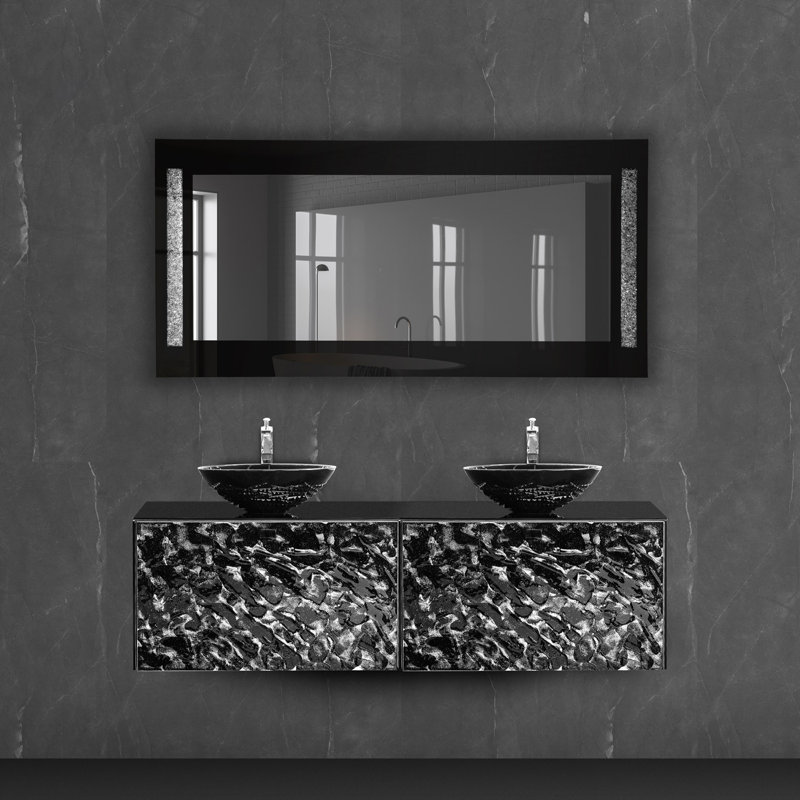 Princess Flat Glass Lighted Mirror