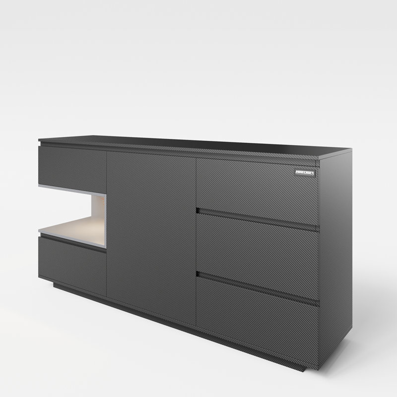 Minecraft 5 Drawers Combo Dresser