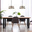 Lustre tambour moderne 3 lumières