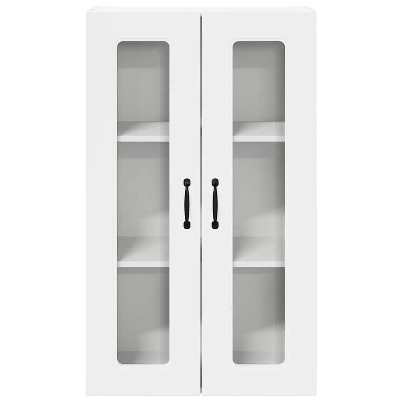 Vidaxl Kitchen Wall Cabinet Brown Oak 60 X 31 X 100 Cm Engineered Wood, High Gloss White, 100cm H x 60cm W x 31cm D