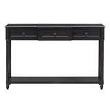 Ingber 52'' Console Table,Entryway table,Hallway table with Projecting Drawers and Long Shelf