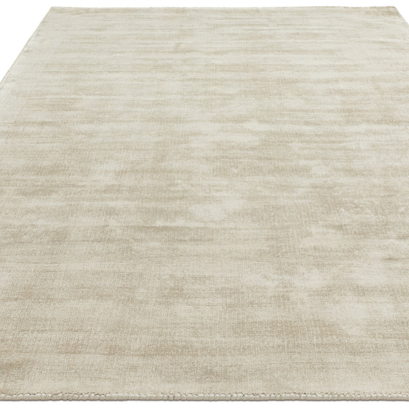Doris Plain Silky Putty/Cream Rug, Rectangle 160 x 230cm