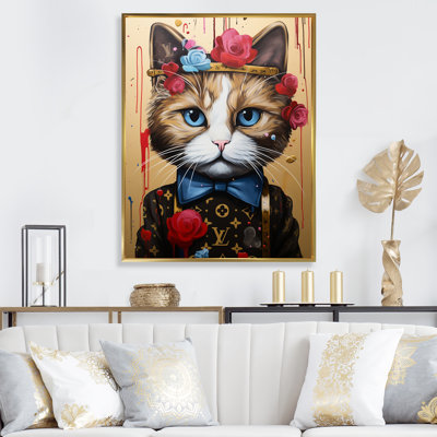 Brown Cat Fashion Brand Dress IV