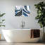2 Piece Wrapped Canvas Wall Art
