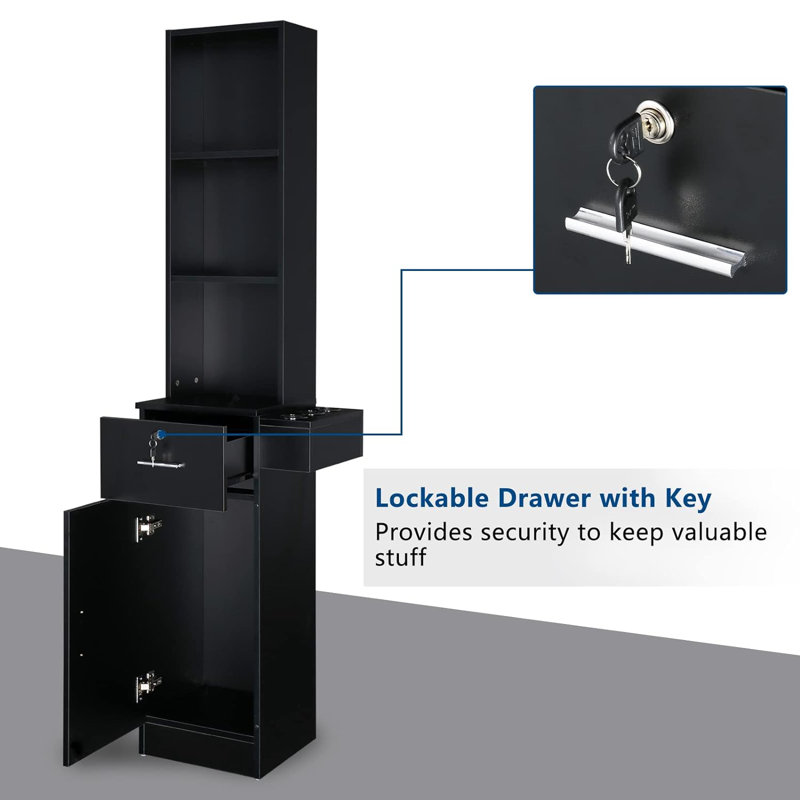 Mabilia 19.7'' Wide 1 - Drawer Storage Cabinet