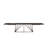 Abreia Extendable Metal Base Dining Table