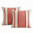 18 x 18 Inch Boho Striped Decorative Throw Pillow Covers-135606071