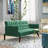 Cricklade 72'' Velvet Tufted Sleeper-369250265