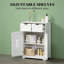 Armoire de plancher surélevée, armoire de rangement moderne