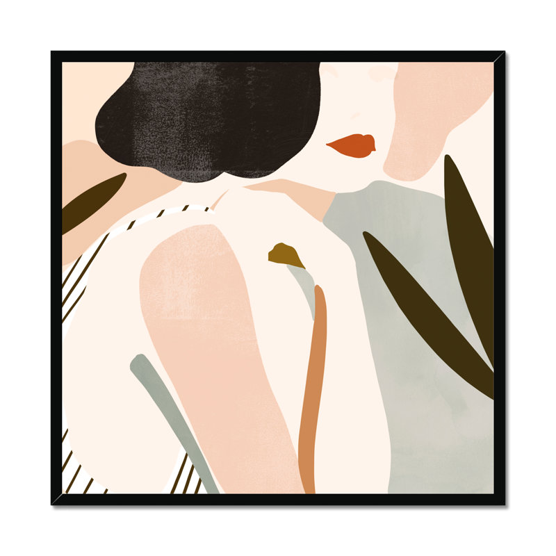 Trieste Summer I by Victoria Borges - Print, Black Framed Paper Print, 80cm H x 80cm W