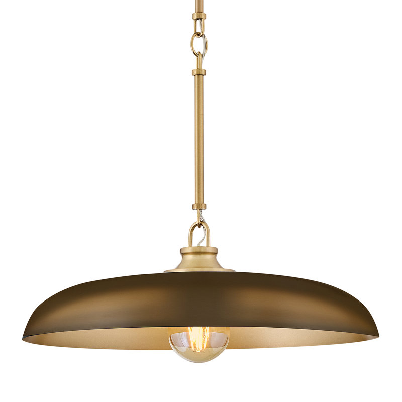 Hinkley Sadie Large Dome Pendant, Gold