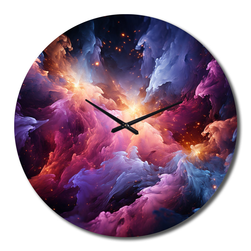 Metal Wall Clock, Extra Large