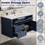 Meuble-lavabo mural flottant 36 po-131703932