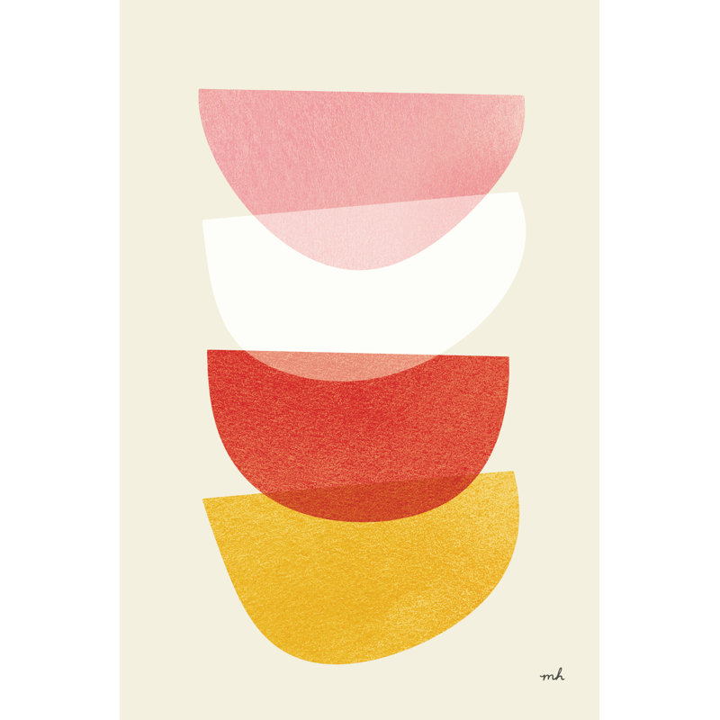Balance II Oasis - Wrapped Canvas Print, 30cm H x 20cm W