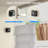 Retractable Clothesline Indoor, Non-Sagging Outdoor Clothes Line Retracting Heavy Duty Clothes Drying Laundry Line Wall Mounted Stainless Steel Line-15.7 Feets-543691836
