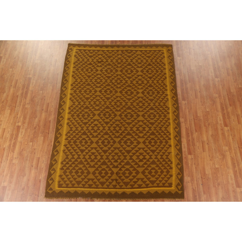 Tapis oriental géométrique Kilim 7 x 10