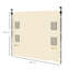 17 Stories Polyester Side Wall for Canopy-46102231