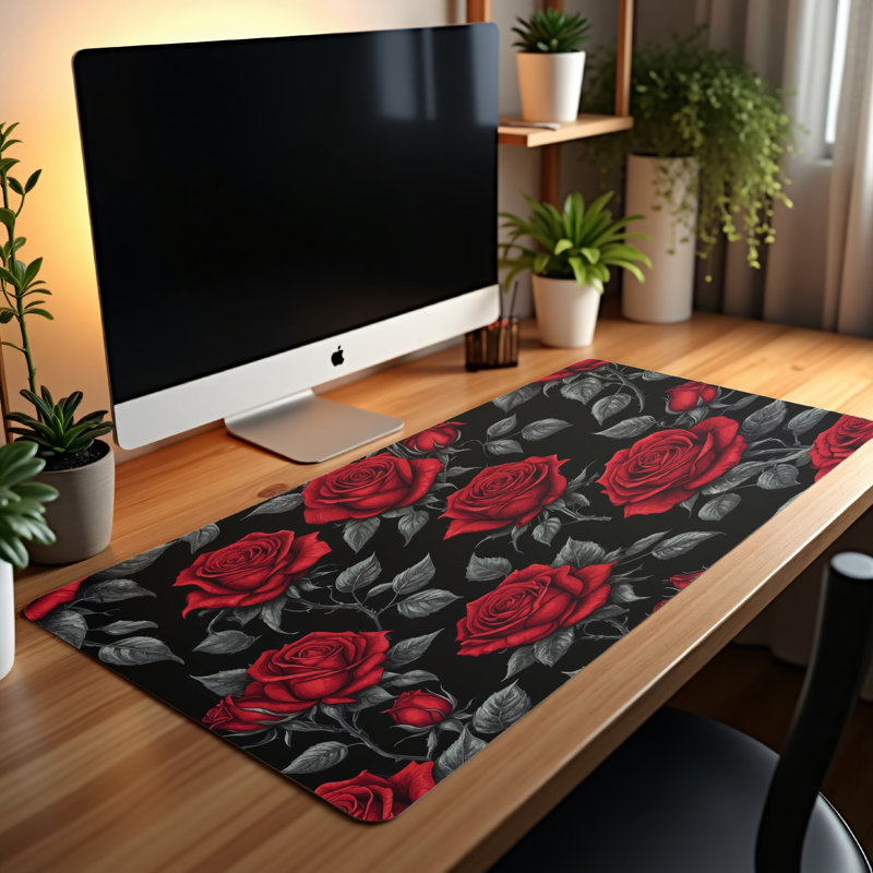 Polyester Desk Pad, 14.4x12.1