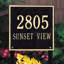 2-Line Lawn Address Sign-153094934-153094931