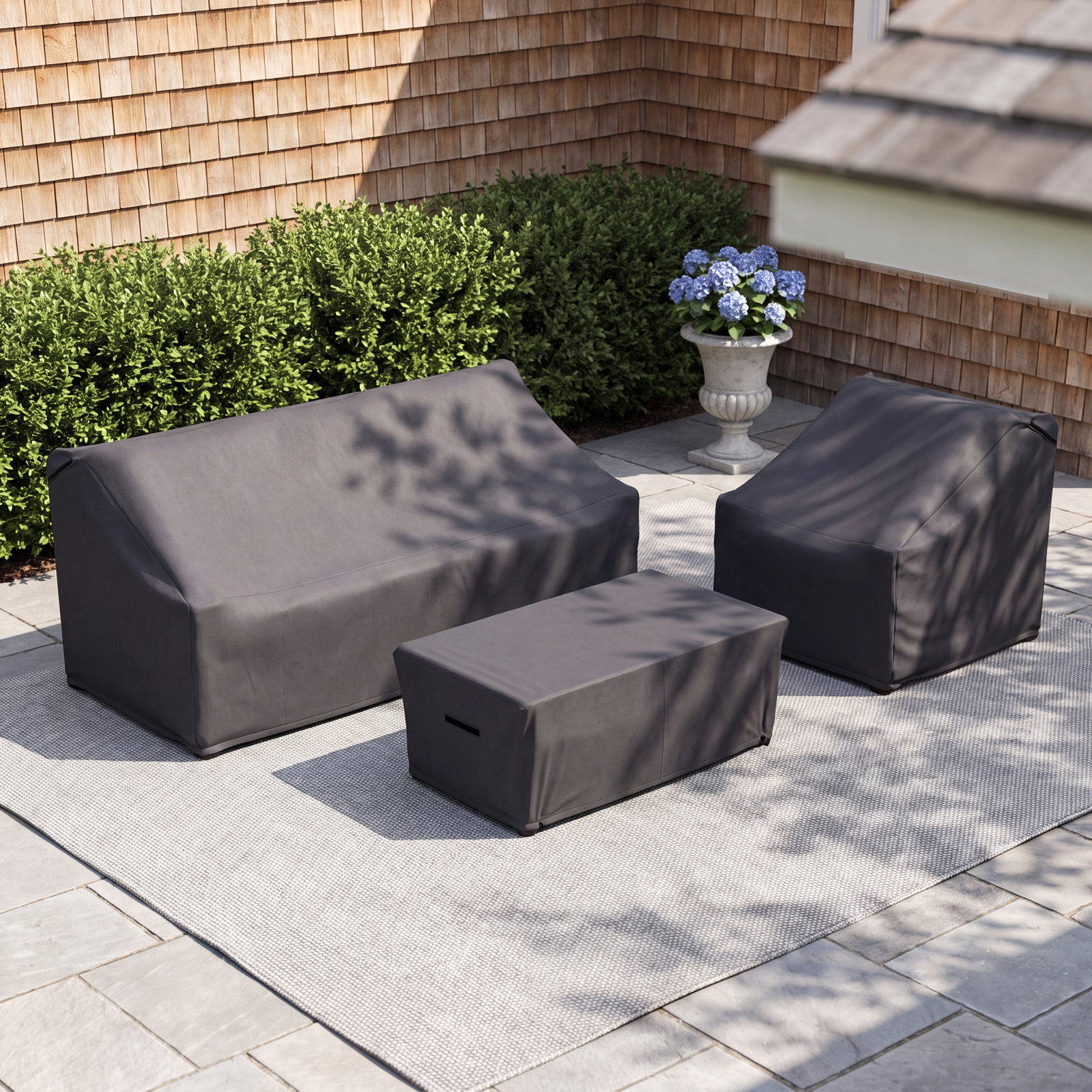 Rattan Outdoor Conversation Set Cover