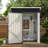 4.5 ft. W x 2.5 ft. D Outdoor Metal Lean-To Storage Shed-124834286