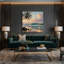 «Hawaiian Beach Scenes», art mural sur toile beige-559781919