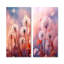 «Delicate Calm Dandelion Serenity IV», ensemble de 2 impressions murales florales-102572327-102572324