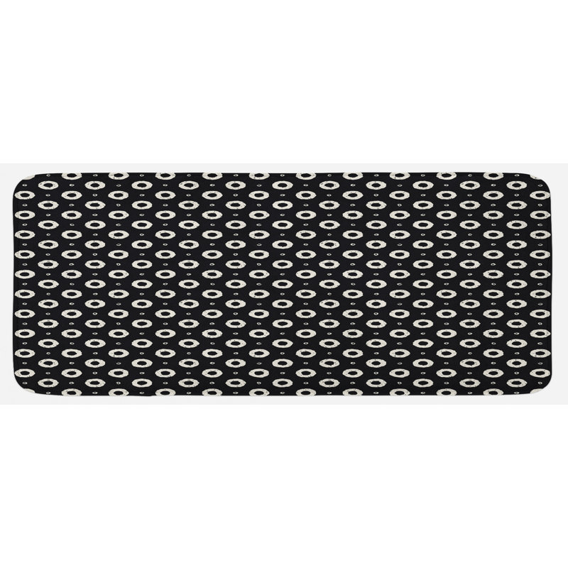 Modern & Contemporary Mixed Synthetic Kitchen Mat
