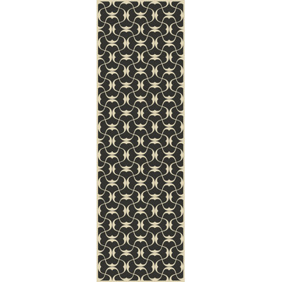 Aldo Vinyl Geometric Indoor Rug