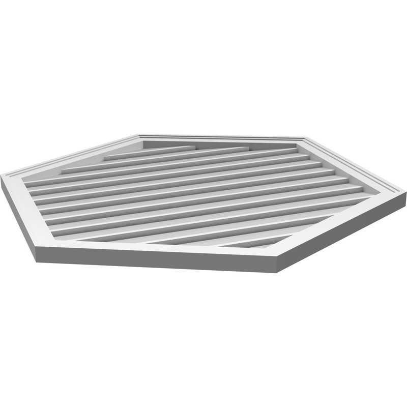 Pente verticale verticale en uréthane 6 pi, 38" H x 36" W x 1.5" D
