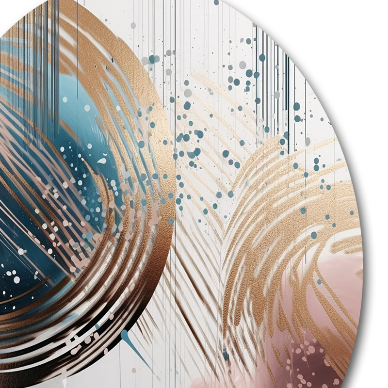 Whispers Of Marble I Wall Decor Metal, 36" H x 36" W x 1" D
