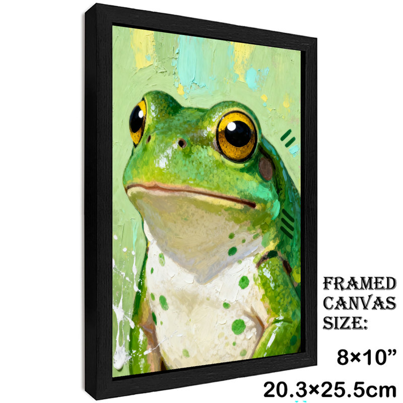 Reproduction d'art encadrée noire rétro, H 11 po x l 9 po