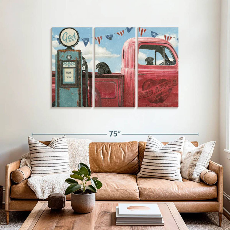 Mehar Lets Go For A Ride I Crop, 36" H x 57" W