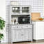 Buffet de cuisine avec huche 63,5 "