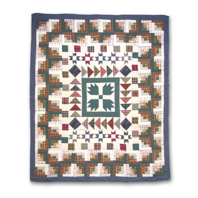 Bear Creek Quilted Throw Blanket