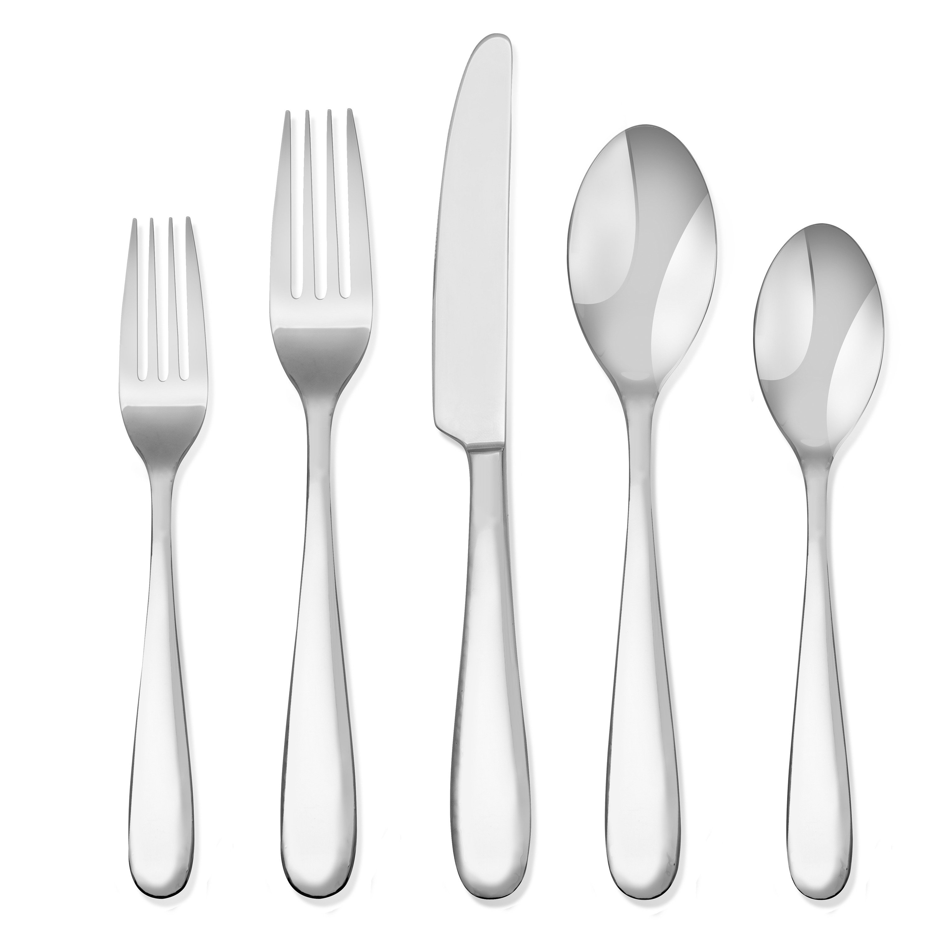 Hampton Forge 20-Piece Balance Flatware Set, Silver