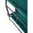Disc-O-Bed Large Outdoor Convertible 2 Person Portable Camping Bunk Cots, Green-29965021-29965020