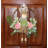 19" Easter Country Bunny Sitting on Wreath