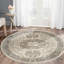 Tapis beige / gris Nimoha-21909001