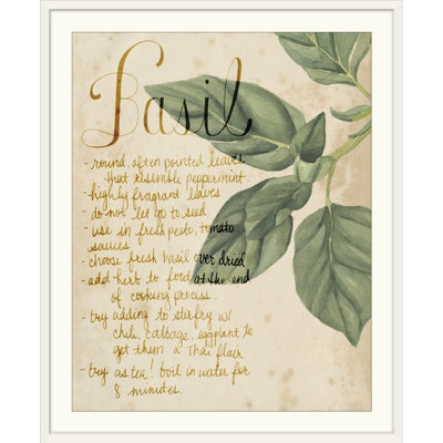 Herb Study " Herb Study I "