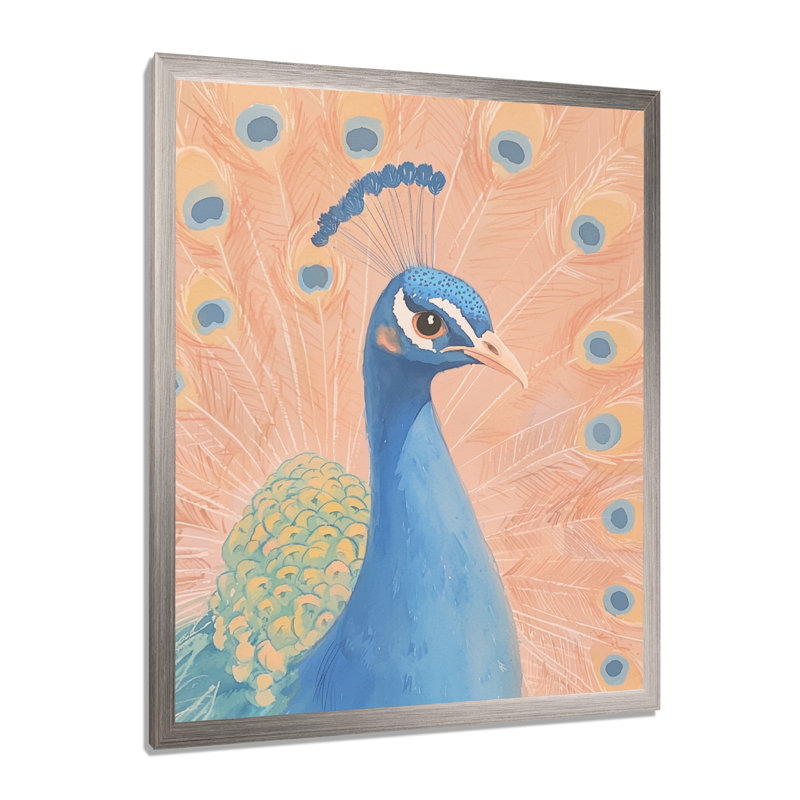 Hysell - Animals Canvas Prints, Argent argent, H 20 po x l 12 po, Reproduction encadrée d'une seule photo