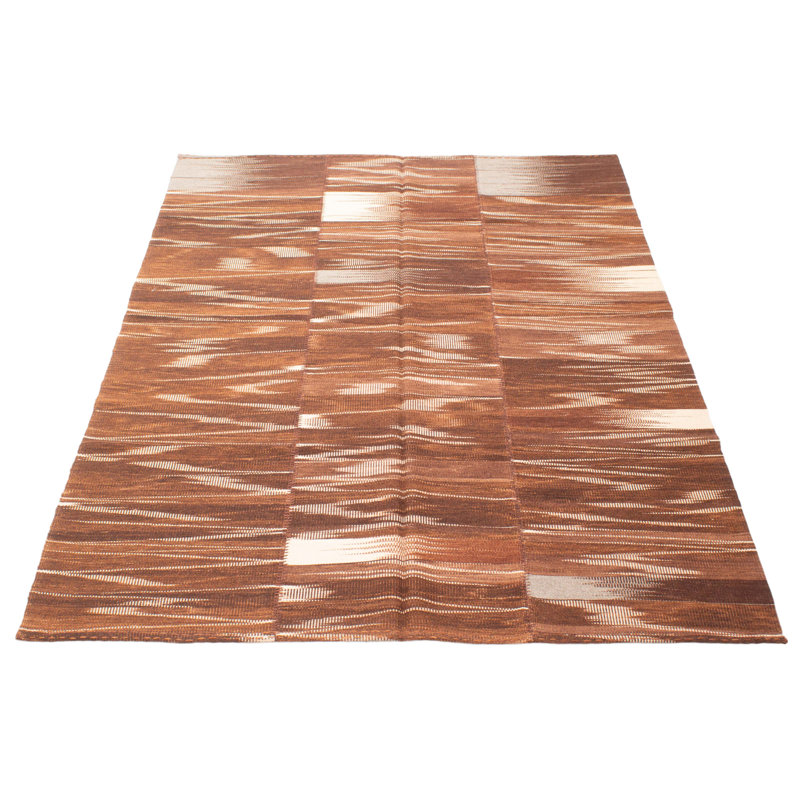 Kilim brun Ankara 6 pi 6 po x 9 pi 4 po