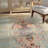 Chiasson Distressed Persian Machine Woven / Power Loomed Performance Gray Rug-1616219477
